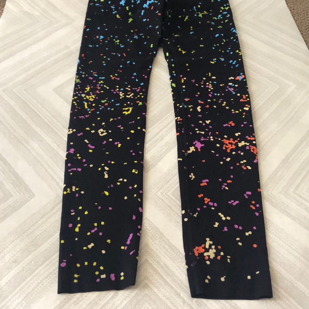 Black Line by Noli Black w Color Confetti Leggings - Picture 7 of 7